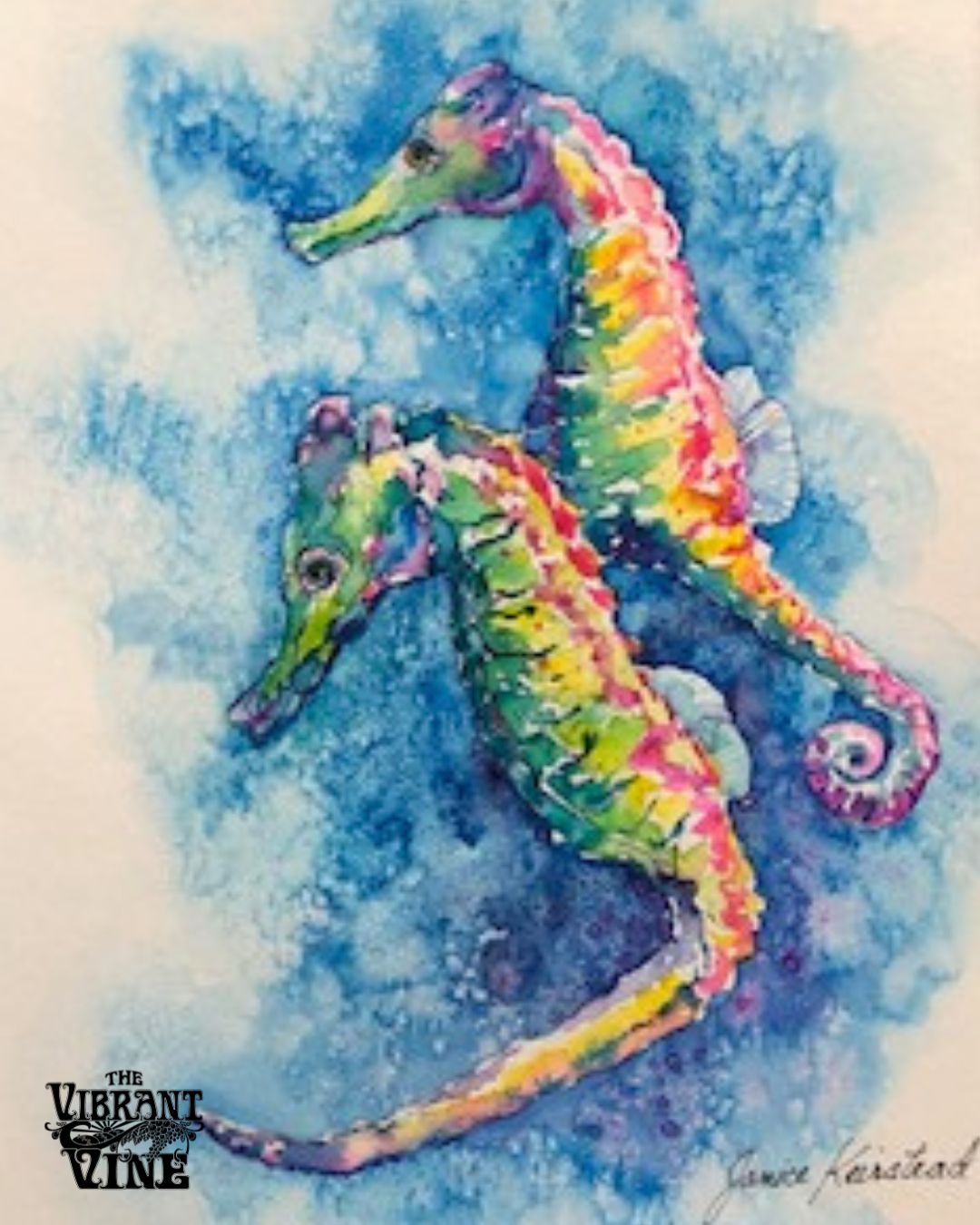 'Underwater Watercolours' with Janice Keirstead Hennig